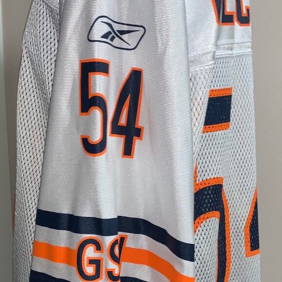 Reebok NFL Football Jersey Mens Medium Chicago bears brian urlacher 54 - Picture 3 of 4